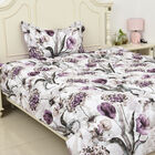 SERENITY NIGHT: 2er-Set Anti-Allergie Steppdecke mit Kissenbezug, 155X200 / 80X80 cm, Tulpe