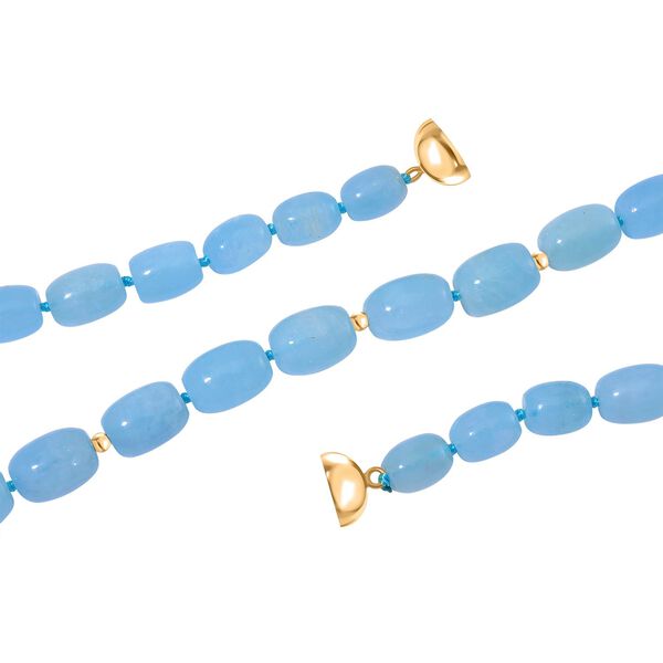 Aquamarin Halskette, 50cm - 330 ct. image number 5