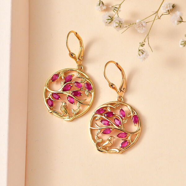 Afrikanische Rubin-Ohrringe - 2,23 ct. image number 2