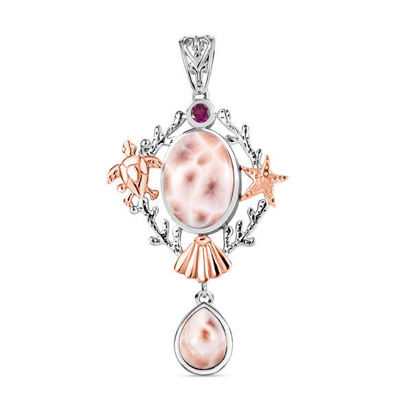 D&rsquo;joy AA Natrolith Anh&auml;nger 925 Silber ca. 7.50 ct