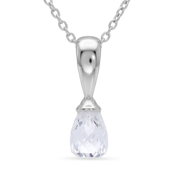 LUXURIANT DIAMOND - Lab Grown Diamant VS-EF Schmuckset ca. 50 cm 925 Silber Rhodiniert ca. 1,06 ct.