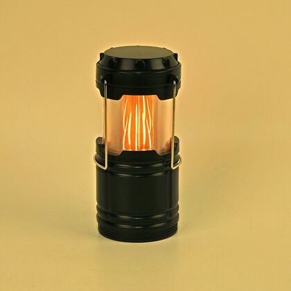 LED-Flammen Campinglaterne