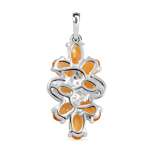 Citrin Anh&auml;nger 925 Silber ca. 1,83 ct image number 5