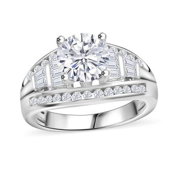 Moissanit Ring - 2,55 ct.