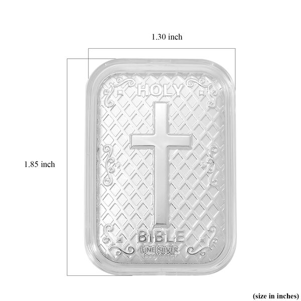 Heiliger Bibel-Barren in 999er Silber image number 5
