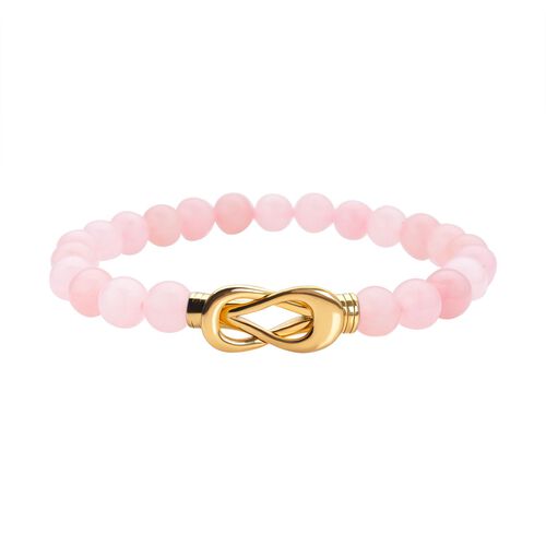 Rosenquarz Armband, 20 cm - 112,50 ct. image number 0