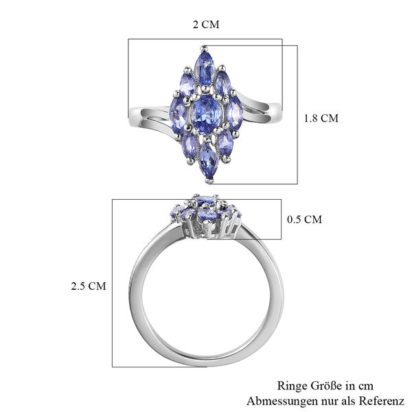 Tansanit Ring - 1,13 ct. image number 7