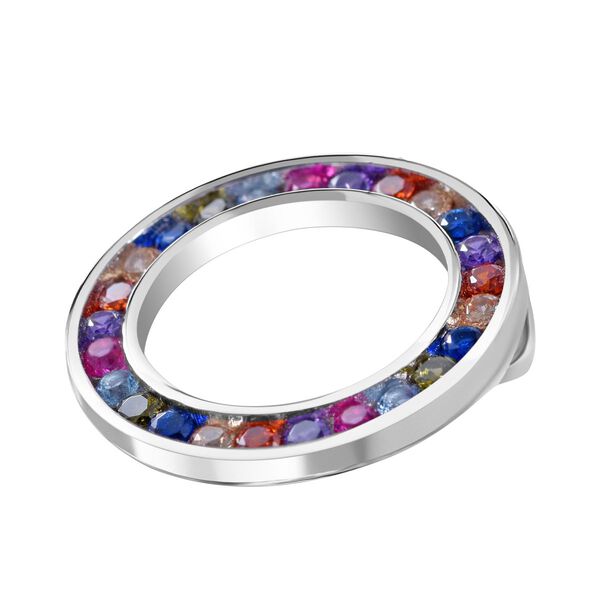 Mehrfarbiger Zirkonia-Anh&auml;nger - 1,71 ct. image number 2