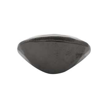 AAAA Shungit, facettiert, Oval 14x10 mm, 7,90 ct