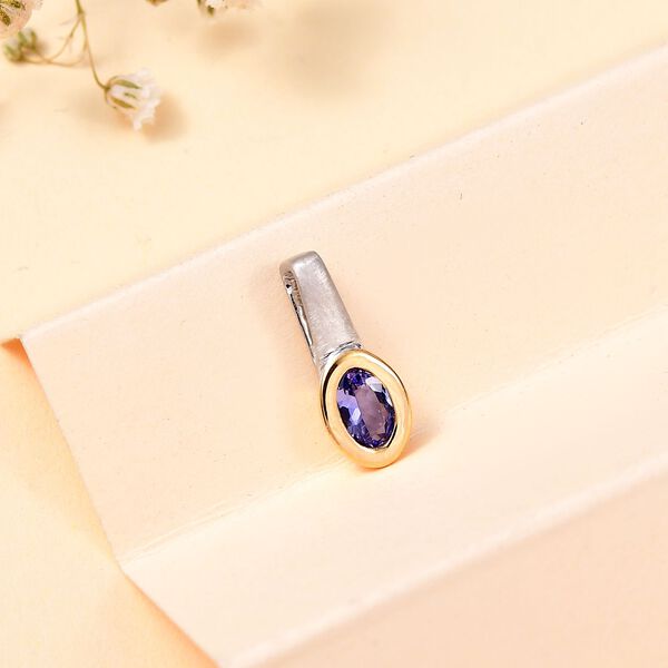 Tansanit Anh&auml;nger - 0,42 ct. image number 2