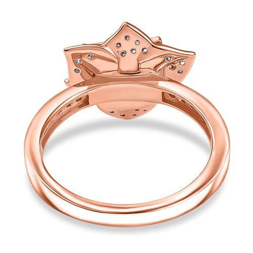 Lab Grown Diamant SI Ring 925 Silber (Größe 18.00) ca. 0,51 ct image number 5