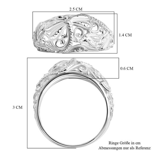 D'Joy Royal Bali - 925 Silberring, Libelle image number 6