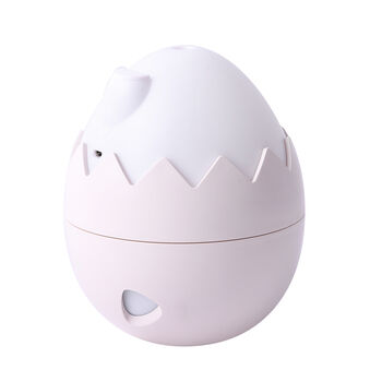 Eierschale Design Luftbefeuchter mit Nachtlicht und dual Spray Modus, Elfenbein