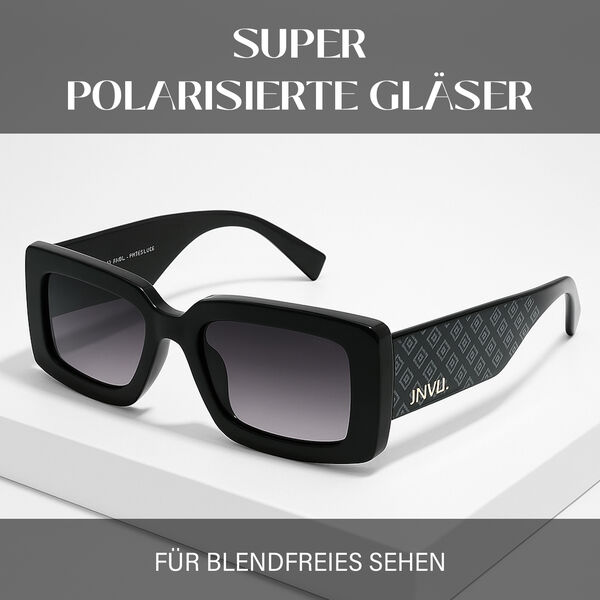 Sole und Luce - Swiss Eyewear - Transparente Polarisierende Damen Sonnenbrille, Schwarz image number 1