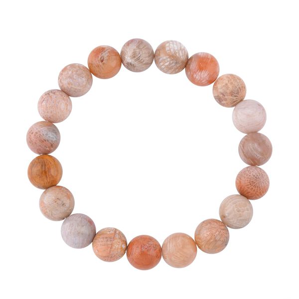 Flexibles, fossiles Korallen-Armband - 180 ct.