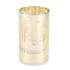 Wintertraum-Kollektion - LED-Tischlampe mit Drehfunktion, Rentier- und Tannenbaum-Motiv, Gold