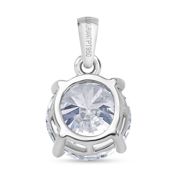 LUXURIANT VS-EF Labor Diamant Anh&auml;nger in 950 Platin - 2,05 ct. image number 5