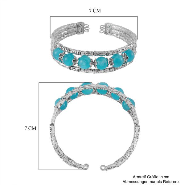 Amazonit Armband, 18 cm - 43 ct. image number 6