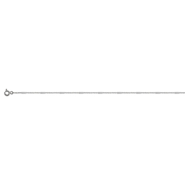 Italienische Station-Kette, ca. 60 cm, 925 Silber image number 0