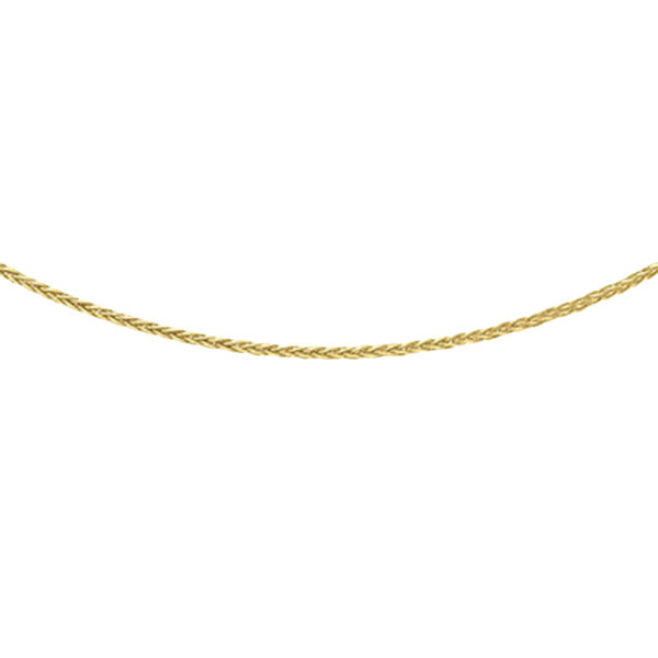 Mini-Spiga-Kette, ca. 45 cm, 375 Gelbgold