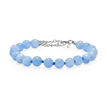 EverTrue Milchiges Aquamarin 19+5cm Armband - 60 ct.