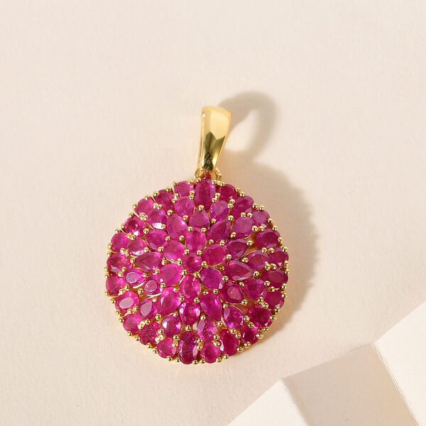 Afrikanischer Rubin-Anh&auml;nger - 13,29 ct. image number 3