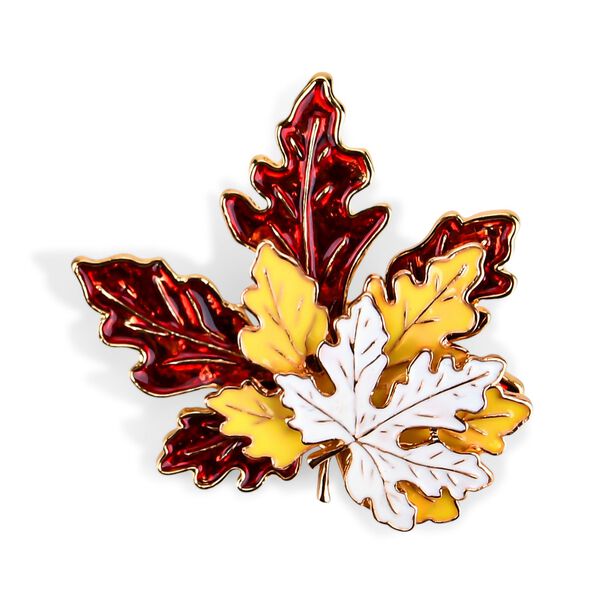 emailliert Brosche 35,00g