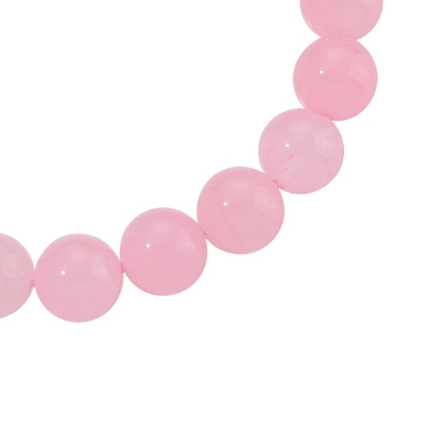 Rosa Morganit Farbiger Quarzit Armband Flexibles cm ca. 150.00 ct image number 3