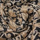 Premium Kollektion: Bestickter Schal aus Merinowolle und Naturseide, 70 x 190 cm, schwarz image number 5