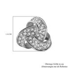 Royal Bali Kollektion - Strukturierte keltische Knoten-Ohrringe- 5 Gramm image number 4