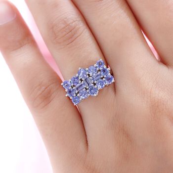 AA Tansanit Boot Ring - 2,42 ct.