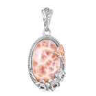D’joy AA, Natürlicher Champagner Zirkon Anhänger 925 Silber ca. 6,72 ct.