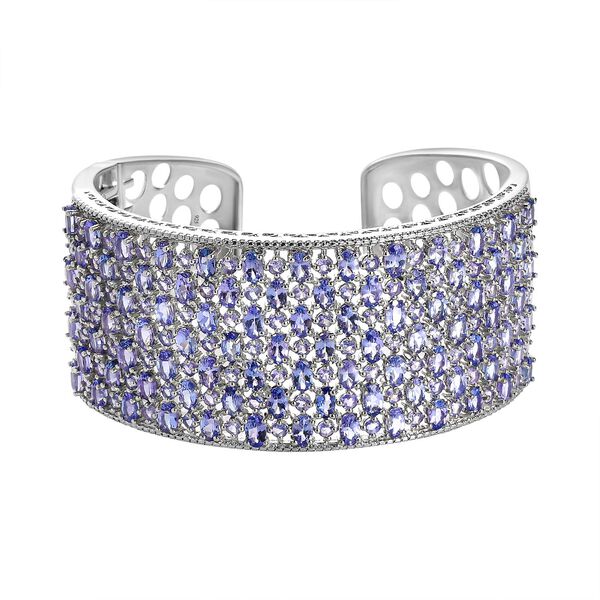 Designer Tansanit 19cm Armreif - 24,57 ct.