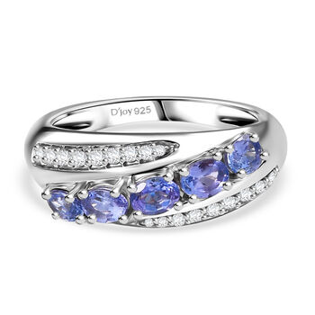 D'Joy Tansanit und Zirkon Ring - 1,14 ct.