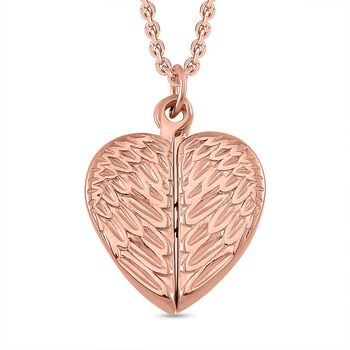 Reiner Edelstahl IP Rosa PlattierungHalskette ca. 60 cm ca. 10,00g