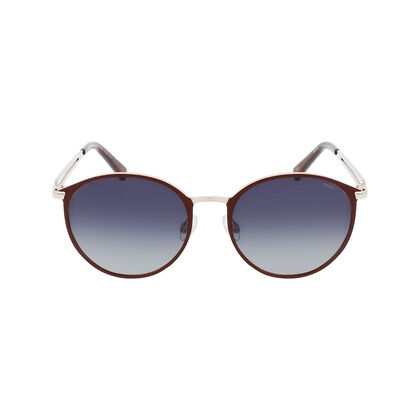 SOLE & LUCE - Swiss Eyewear, Polarized UV 400 Schutz Sonnenbrille, Gold Burgunder
