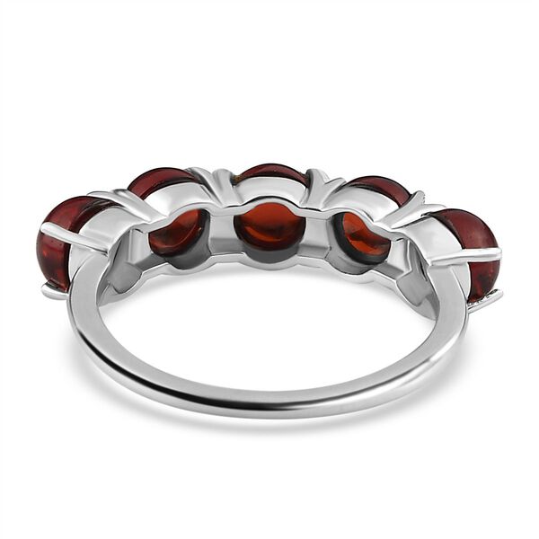 Roter Granat Ring, 925 Silber (Gr&ouml;&szlig;e 16.00) ca. 4.07 ct image number 6