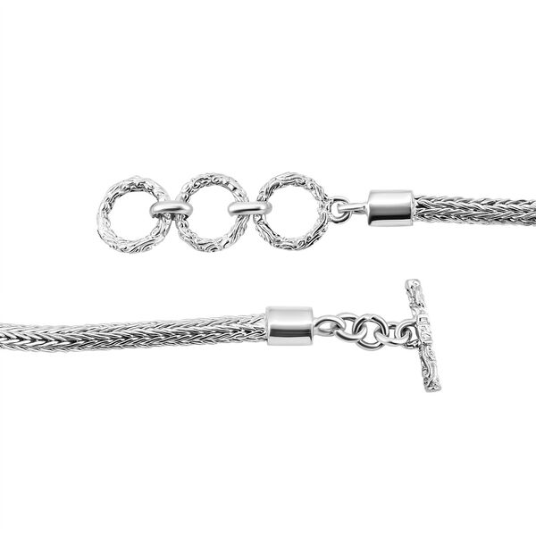 Royal Bali Kollektion - Silber Armband, 20cm image number 4