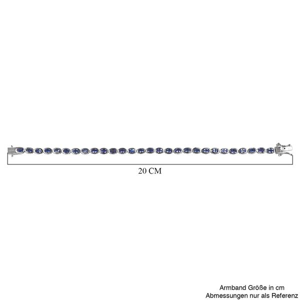 Tansanit Eternity Armband - 6,39 ct. image number 5