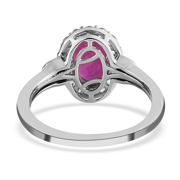 Afrikanischer Rubin-Ring, 925 Silber platiniert  ca. 2,37 ct image number 6