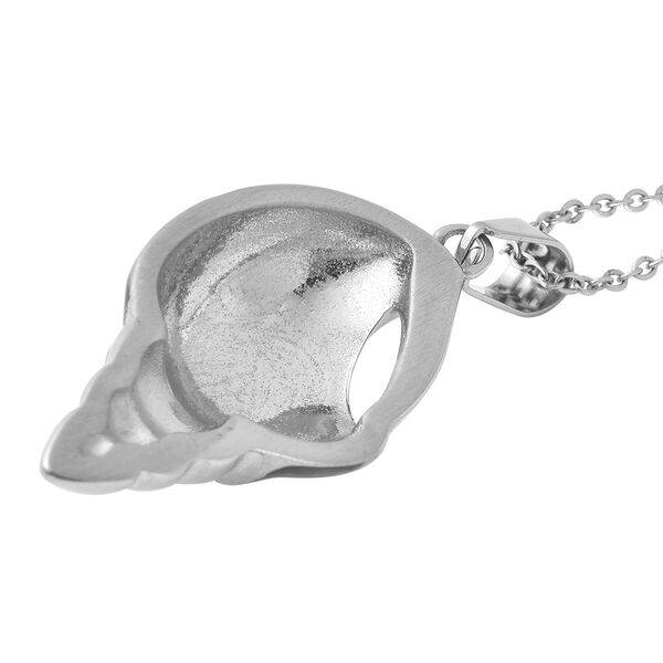 Abalone Muschel-Anh&auml;nger mit Kette, ca. 50 cm in Edelstahl image number 4