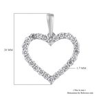 RHAPSODY - Diamant-Herz-Anhänger, zertifiziert VS E-F, 950 Platin ca. 0,50 ct image number 6