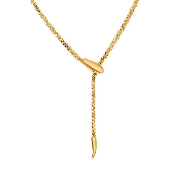 Designer Spiga Kette in 585 Gold, 50cm