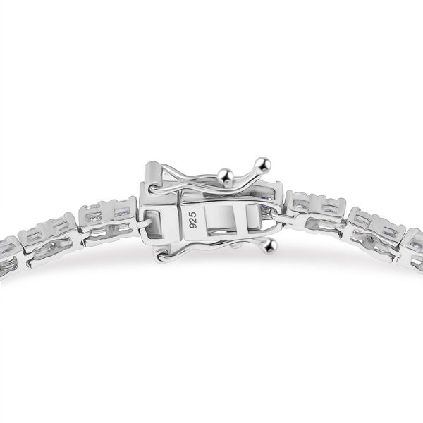 Moissanit Armband, 19 cm - 9,17 ct. image number 4