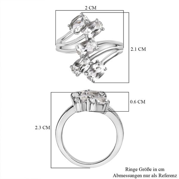 Weißer Topas-Ring - 2,87 ct. image number 7