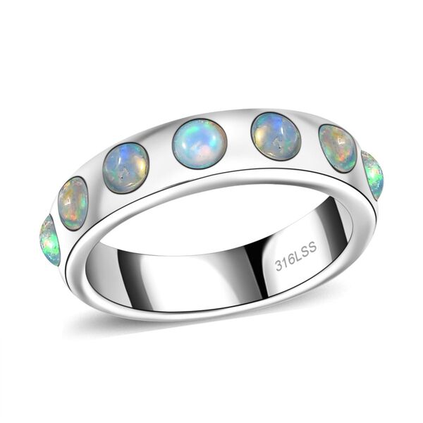 Nat&uuml;rlicher, &auml;thiopischer Welo Opal-Ring - 0,60 ct. image number 5