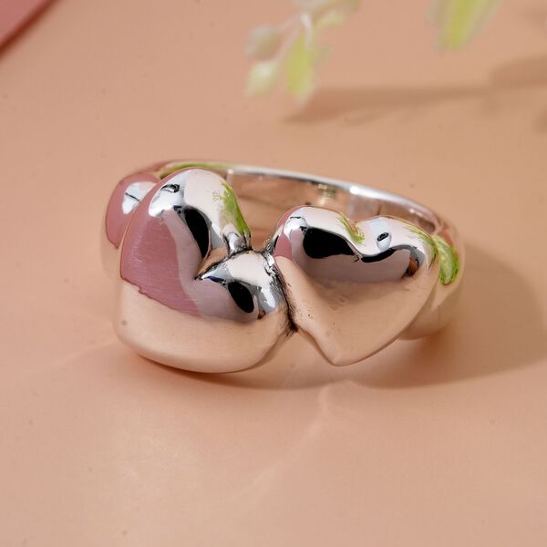 Herz Ring und Medaillon-Anh&auml;nger image number 2