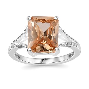 Champagner Zirkonia Ring