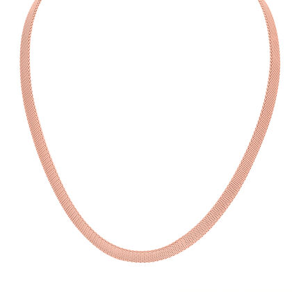 925 Silber ros&eacute;vergoldetKette ca. 50 cm ca. 13,30g