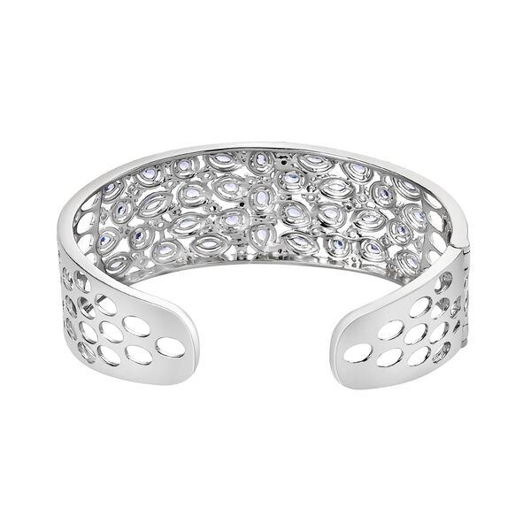 Tansanit und Zirkon 19cm Armreif - 6,56 ct. image number 5